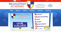 Desktop Screenshot of bridgeprepacademy.com